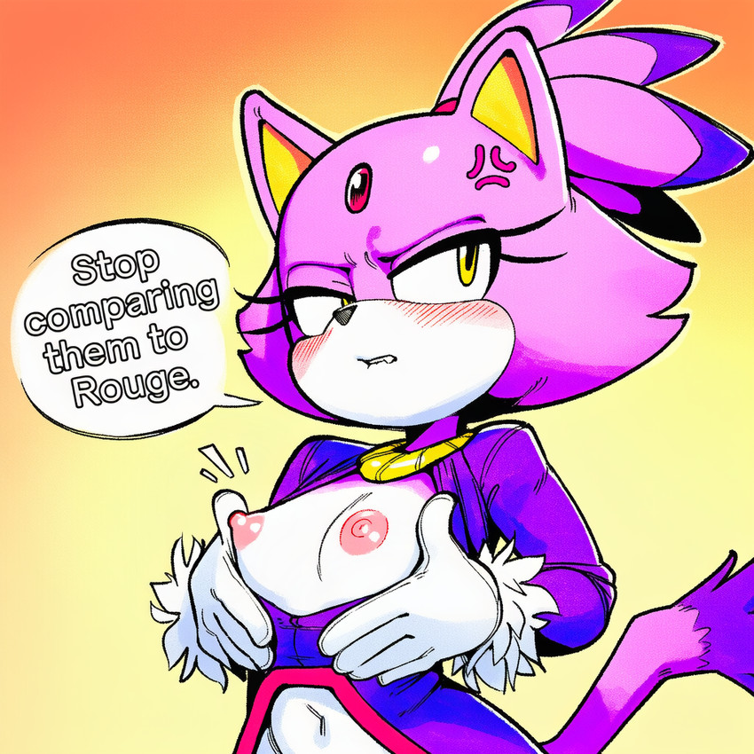 blaze the cat (sonic the hedgehog (series) and etc) directed by director sabre