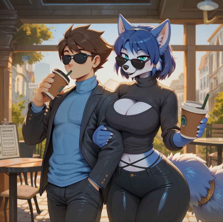 krystal and mega man (mega man (series) and etc) directed by anonymous director