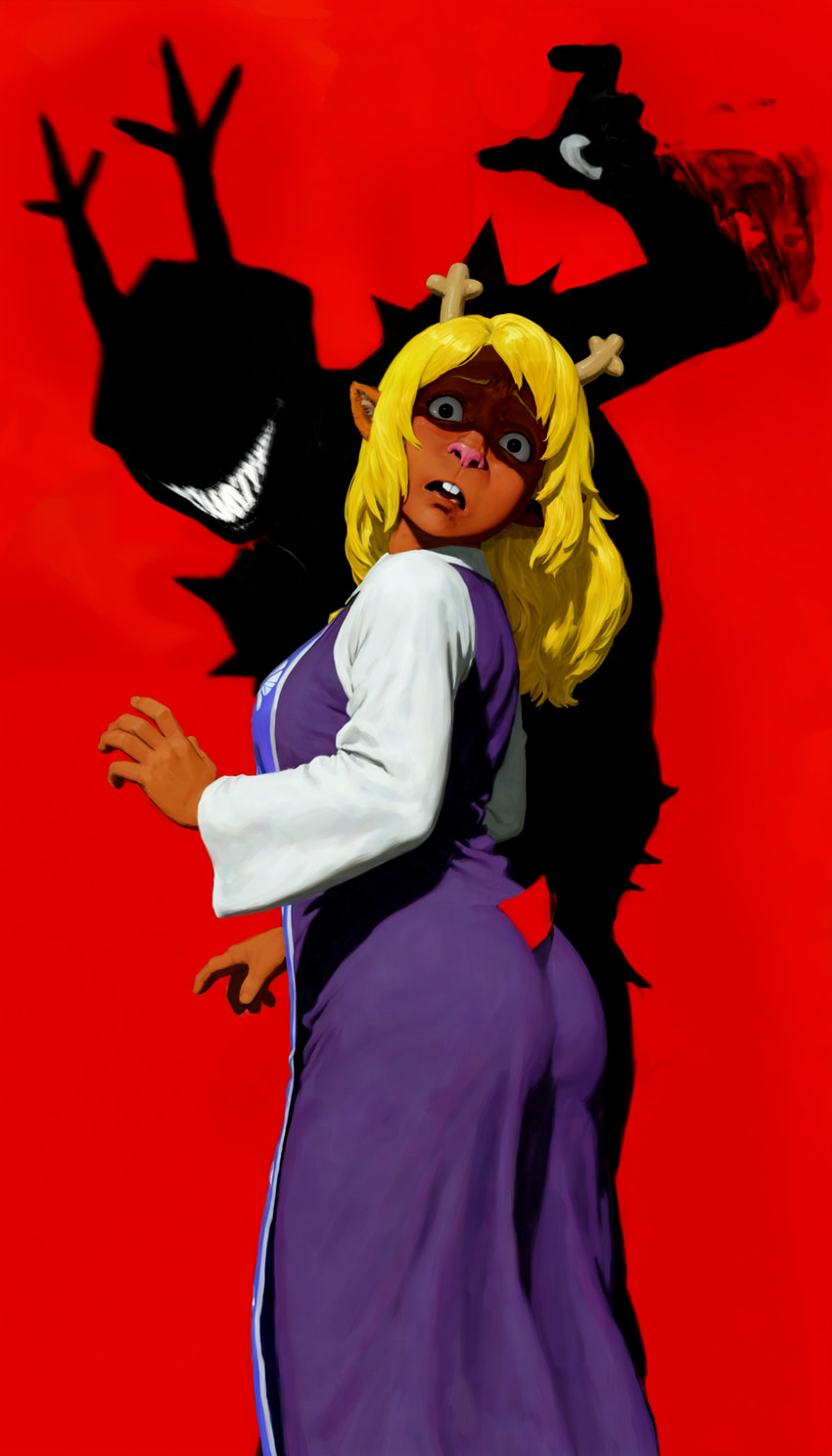 noelle holiday and roaring knight (undertale (series) and etc) directed by cloud9999