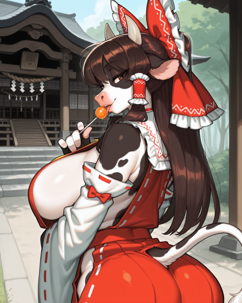 hakurei reimu (touhou project) directed by goonsmith