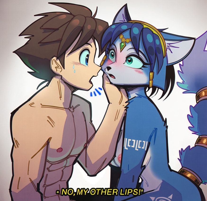 krystal and mega man (mega man (series) and etc) directed by anonymous director