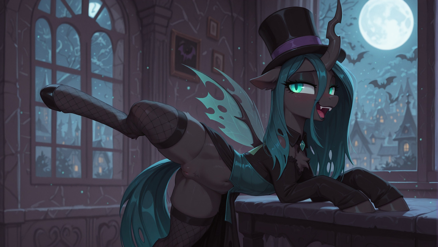 queen chrysalis (friendship is magic and etc) directed by littlepip (director)
