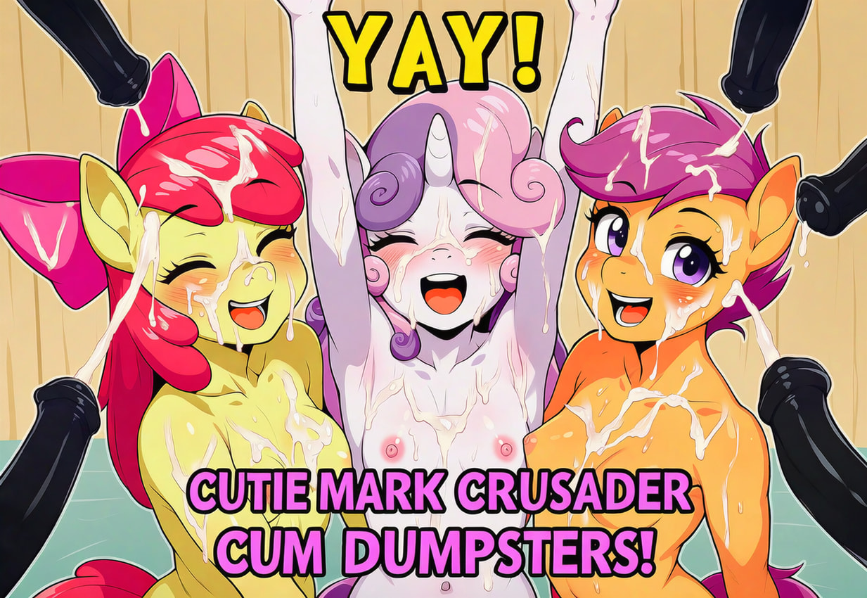 apple bloom, cutie mark crusaders, scootaloo, and sweetie belle (friendship is magic and etc) directed by gridanon