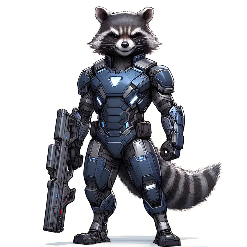 rocket raccoon directed by a tair in reality