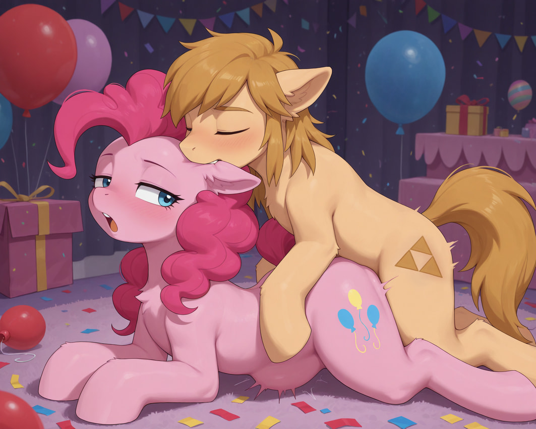 link and pinkie pie (friendship is magic and etc) directed by sijah
