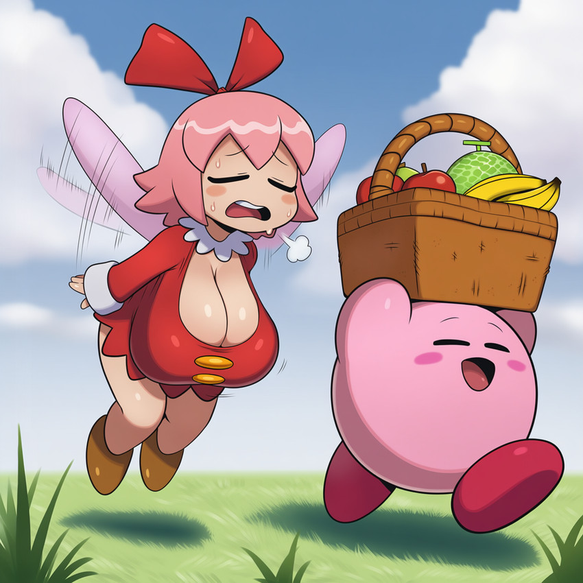 kirby and ribbon directed by yasuhikonsfw