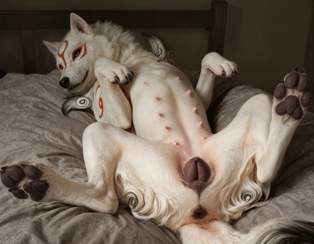 amaterasu (okami (capcom) and etc) directed by zerphy