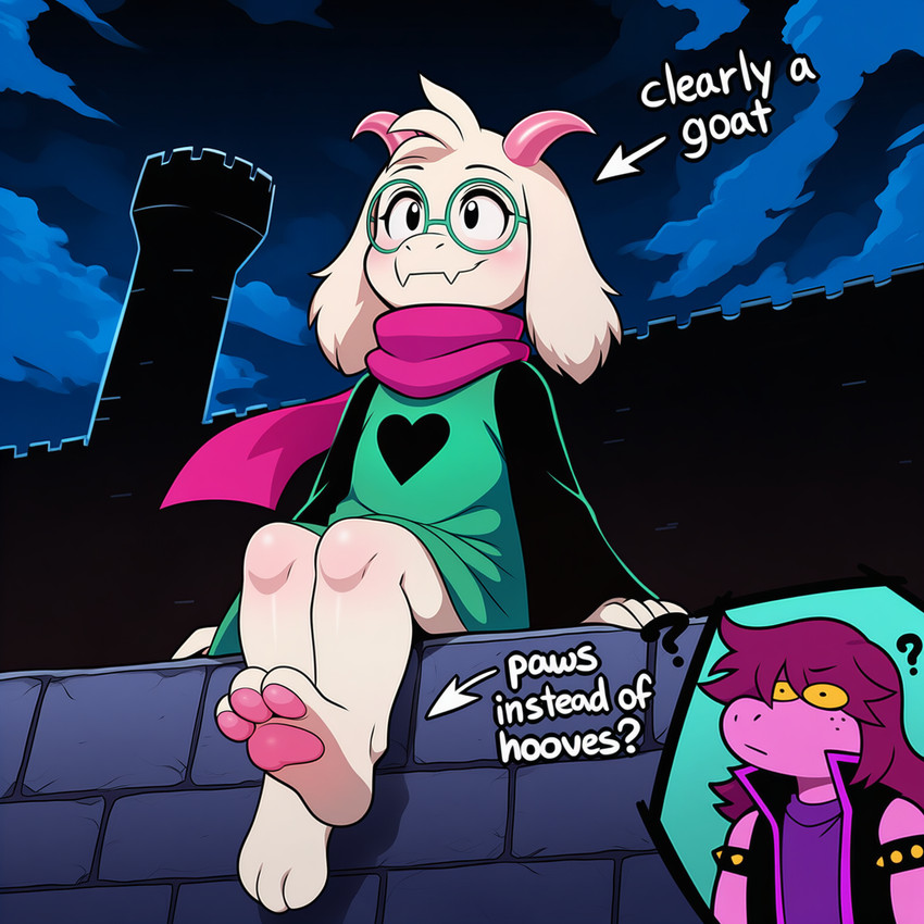ralsei and susie (undertale (series) and etc) directed by yasuhikonsfw