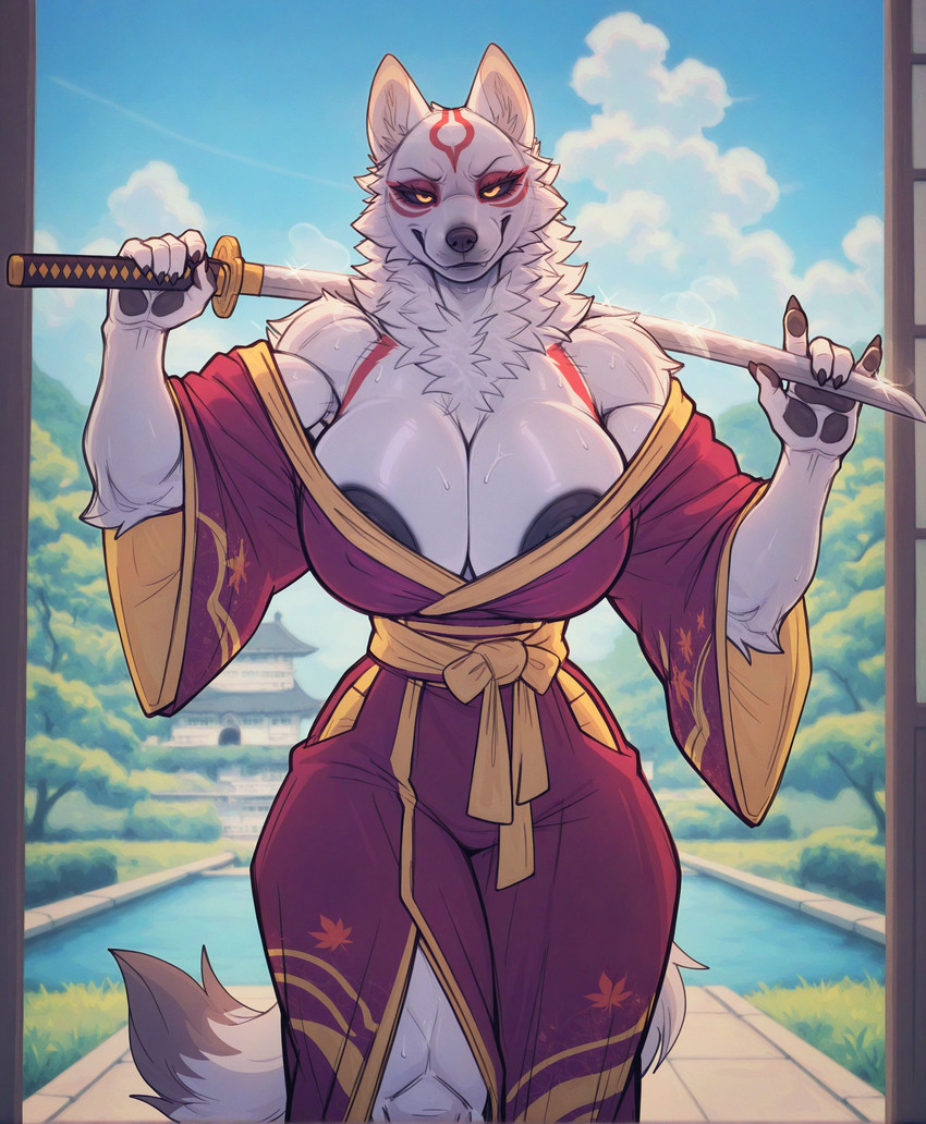 amaterasu (okami (capcom)) directed by lieutenant chuck