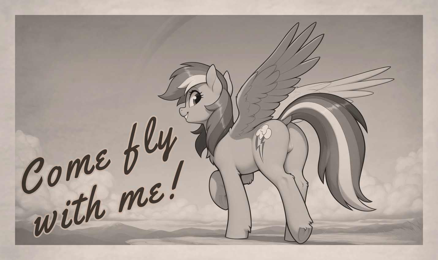 rainbow dash (friendship is magic and etc) directed by tailupsd