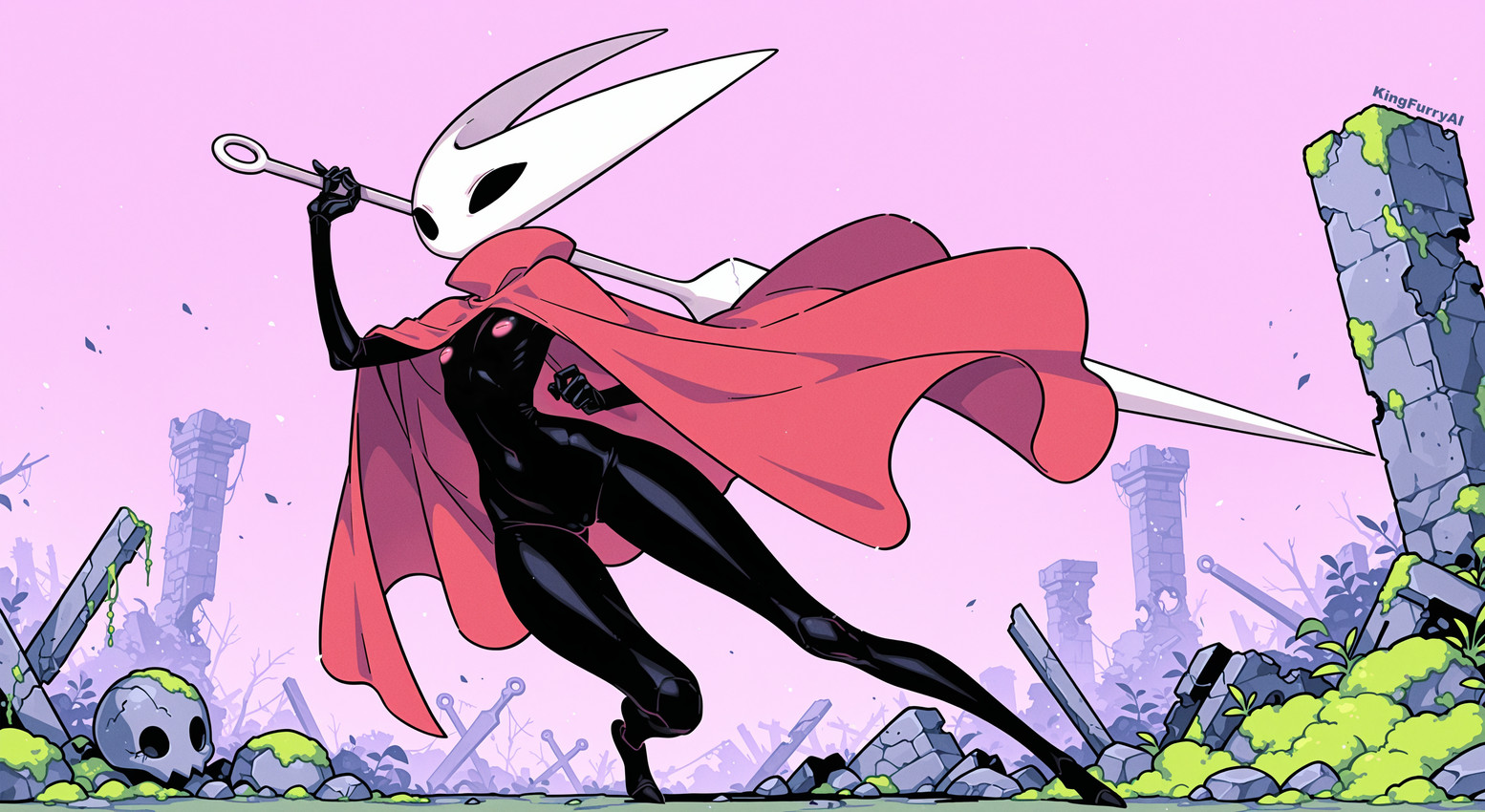 hornet (hollow knight (franchise) and etc) directed by kingfurryai