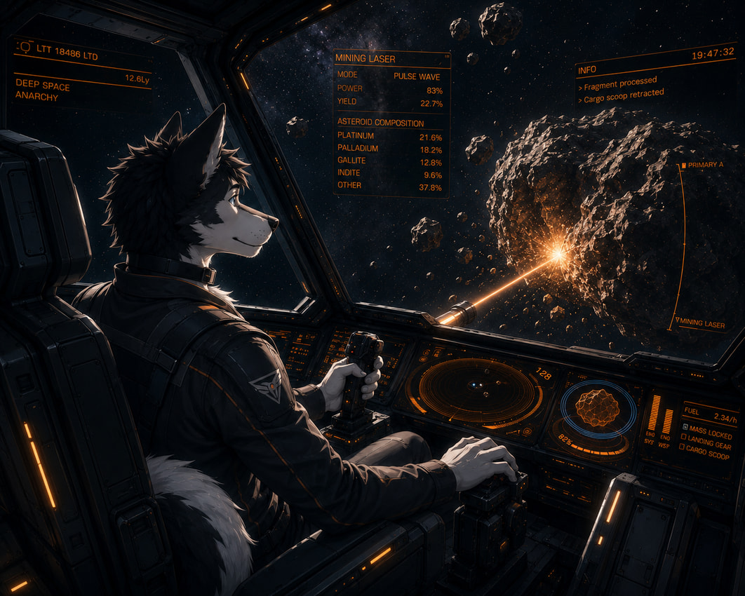 comet (frontier developments and etc) directed by comet husky