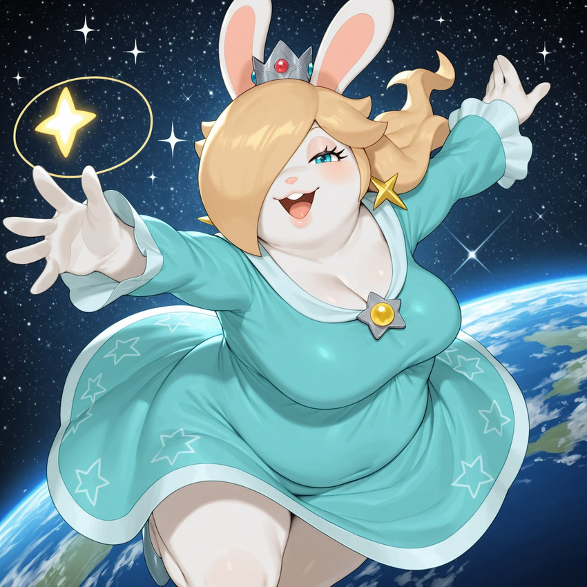rabbid rosalina (mario bros and etc) directed by puffy peter