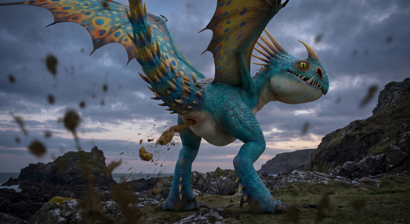 stormfly (how to train your dragon and etc) directed by eclipsetheorca