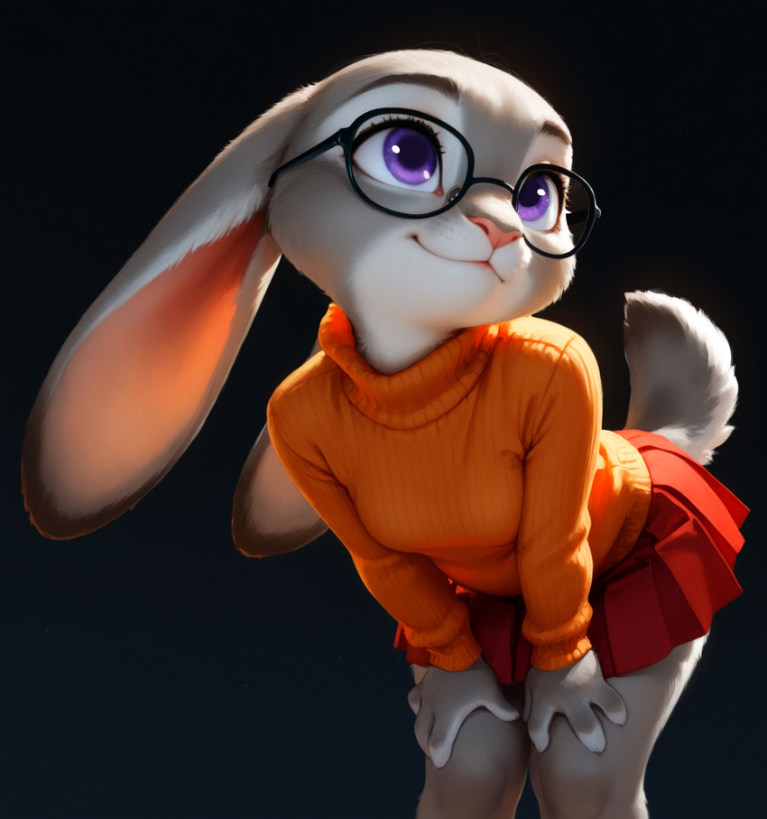 judy hopps and velma dinkley (zootopia) directed by unknown director