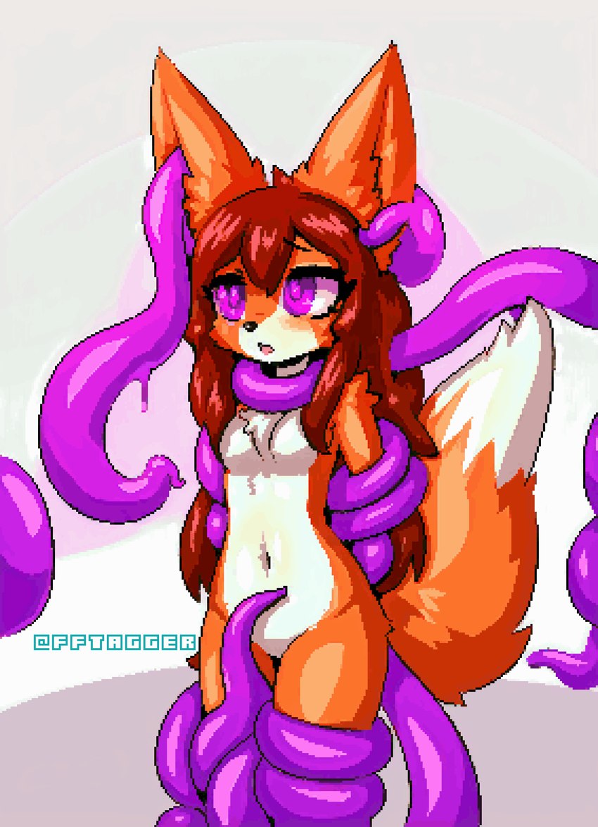 anthro brown_hair ear_penetration easyfluffv11.2_(model) female forced hair mind_break mind_control open_mouth penetration purple_eyes rape sex solo tentacle_penetration tentacle_rape tentacle_sex tentacles canid canine fox goo_creature mammal absurd_res digital_media_(artwork) hi_res pixel_(artwork)