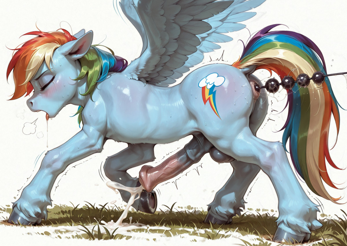 rainbow dash (friendship is magic and etc) directed by furry47