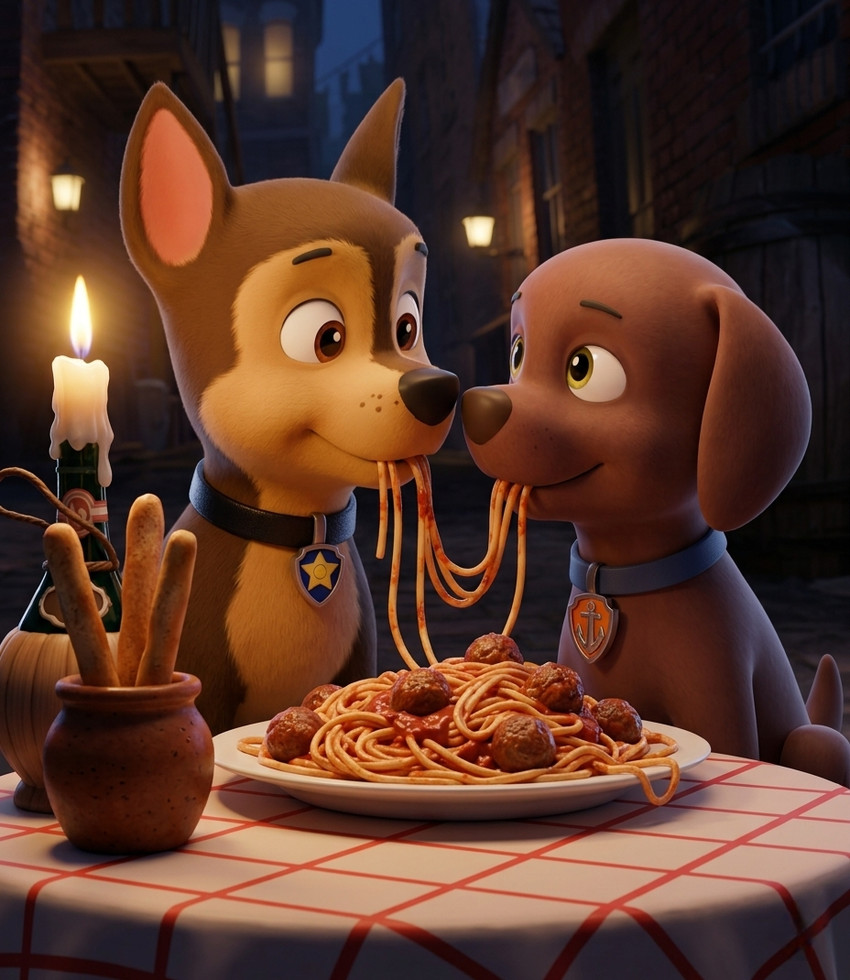 chase and zuma (lady and the tramp and etc) directed by moriz