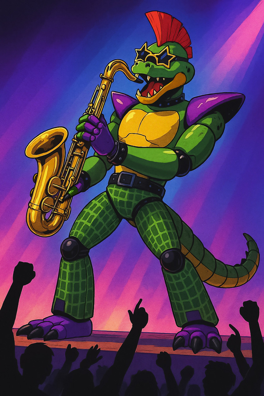 montgomery gator (five nights at freddy's: security breach and etc) directed by zenithwolf