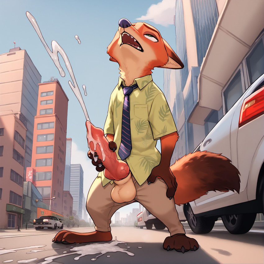 nick wilde (zootopia and etc) directed by sklimaa