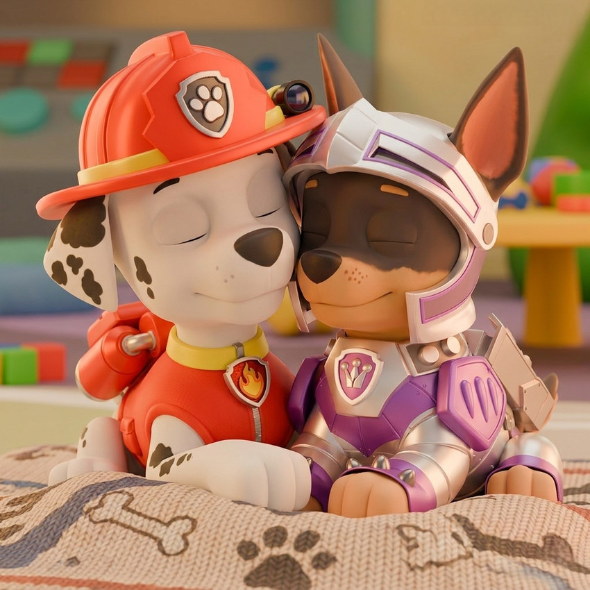claw and marshall (paw patrol)