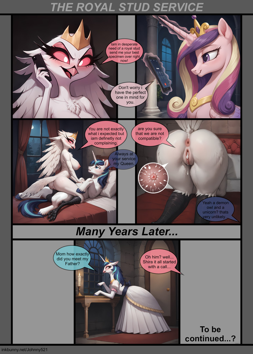 princess cadance, shining armor, and stella (friendship is magic and etc) directed by johndoeextra