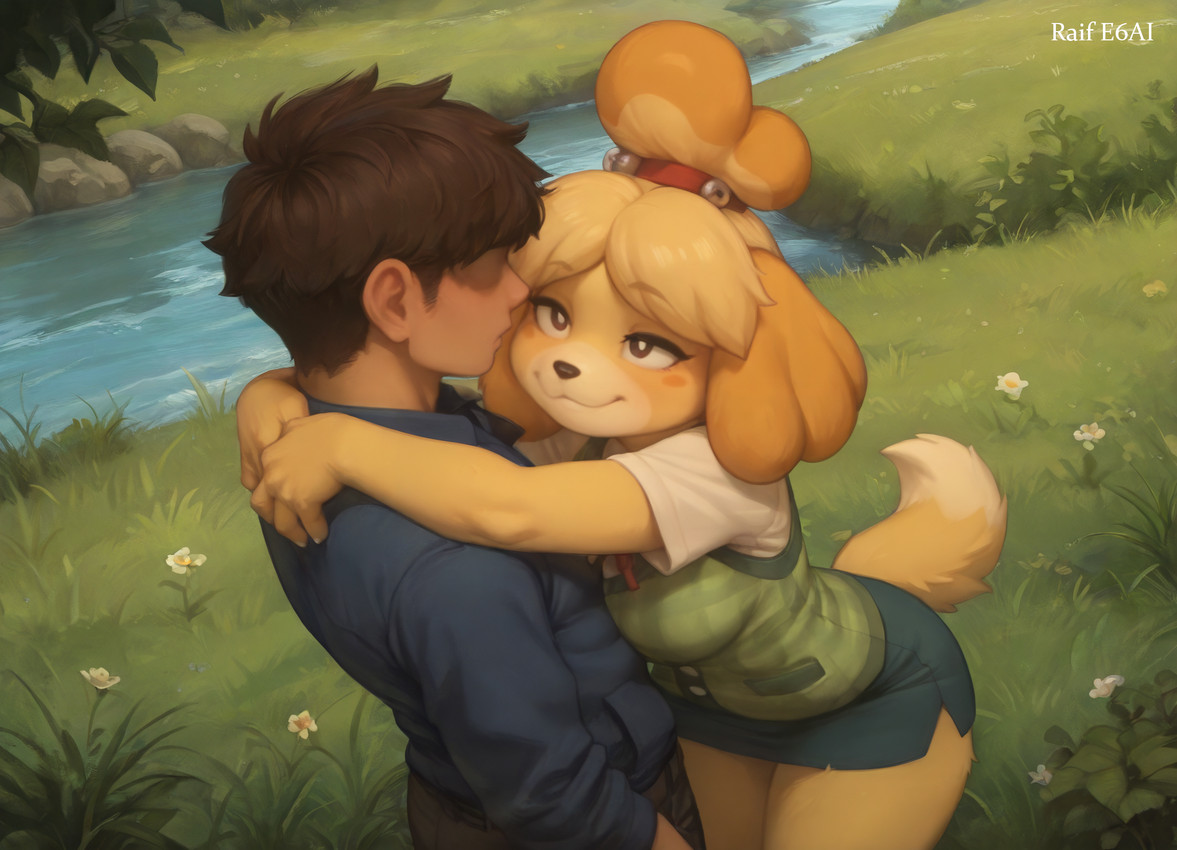isabelle (animal crossing and etc) directed by raif ai
