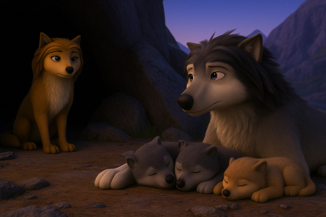 humphrey and kate (alpha and omega)