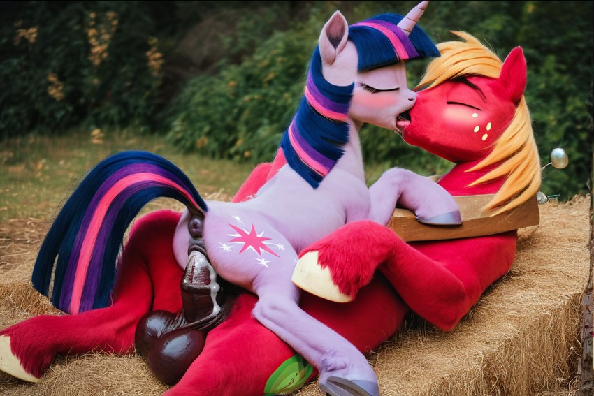 big macintosh and twilight sparkle directed by jelloponies