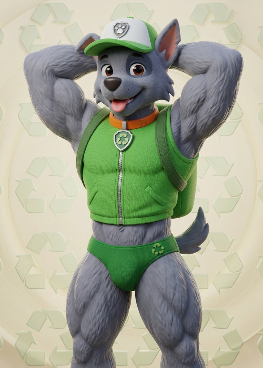 rocky (paw patrol) directed by moriz