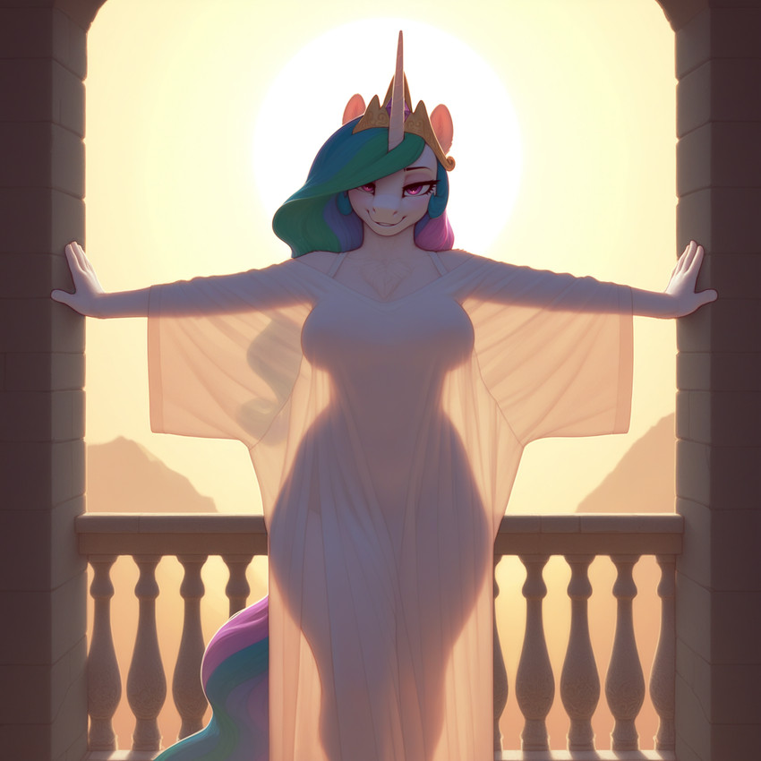 princess celestia (friendship is magic and etc) directed by zaddha