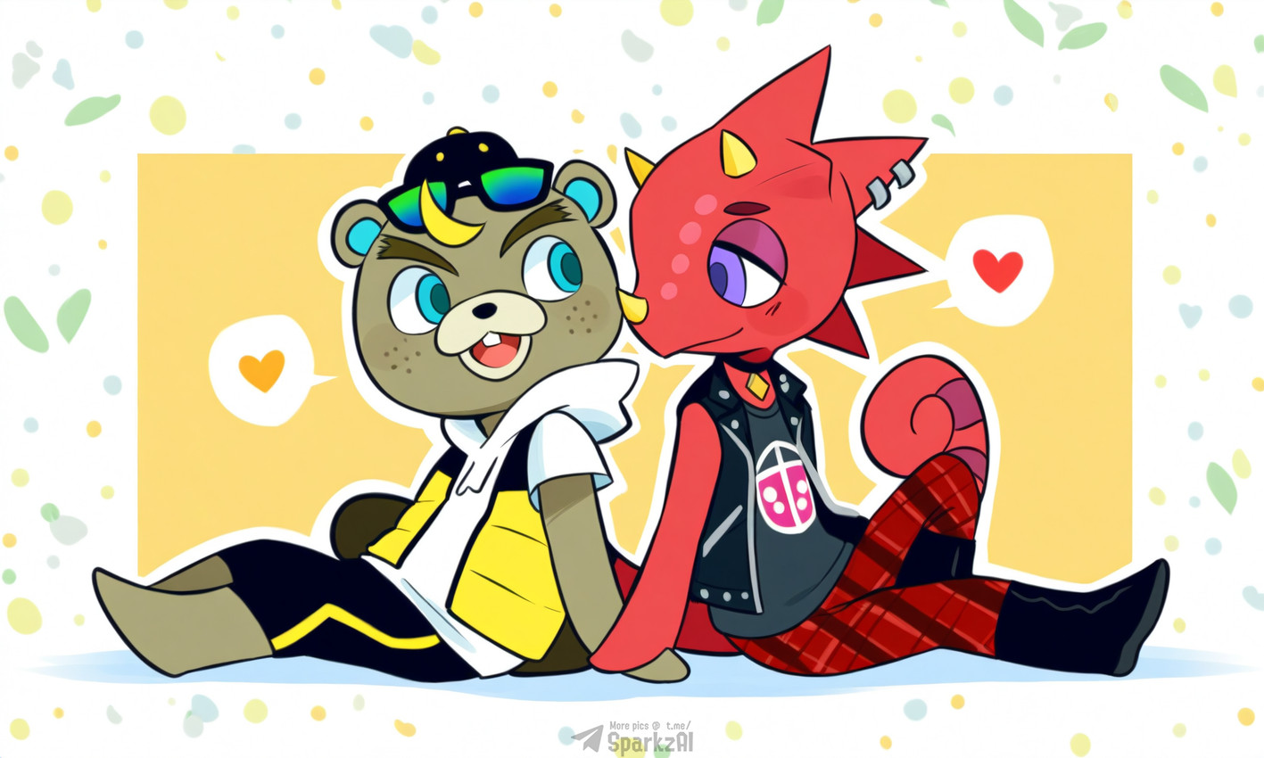 c.j. and flick (animal crossing and etc) directed by sergalbutt