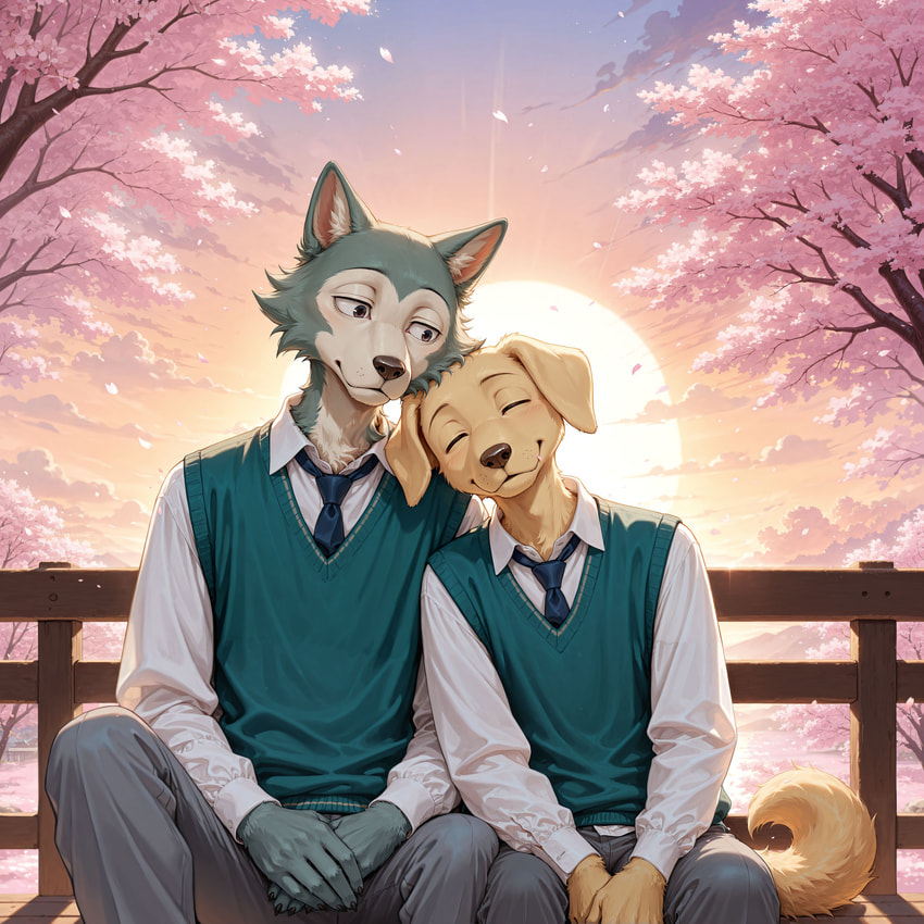 jack and legoshi (beastars) directed by barclay