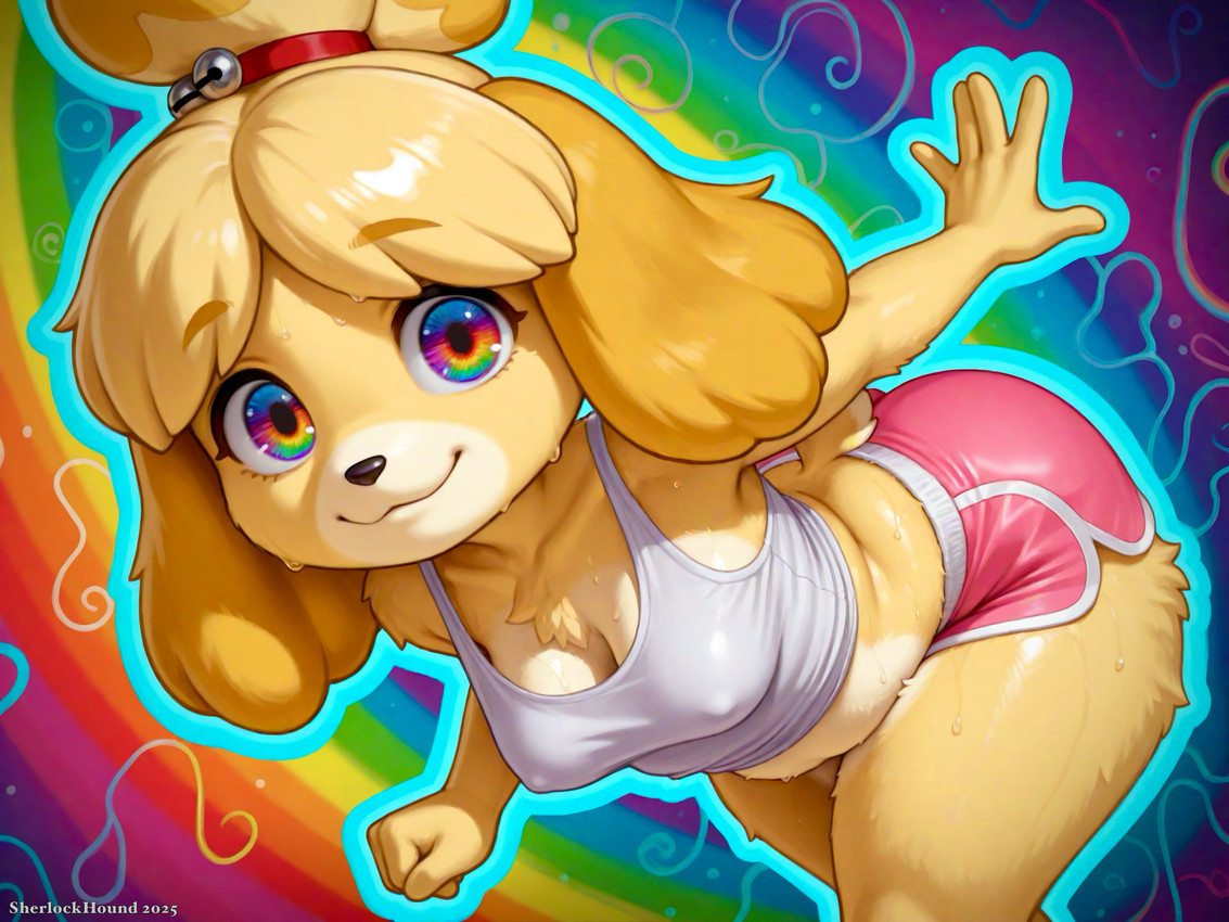 isabelle (animal crossing and etc) directed by sherlock hound (director)