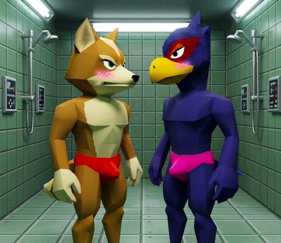 falco lombardi and fox mccloud (nintendo and etc) directed by moriz