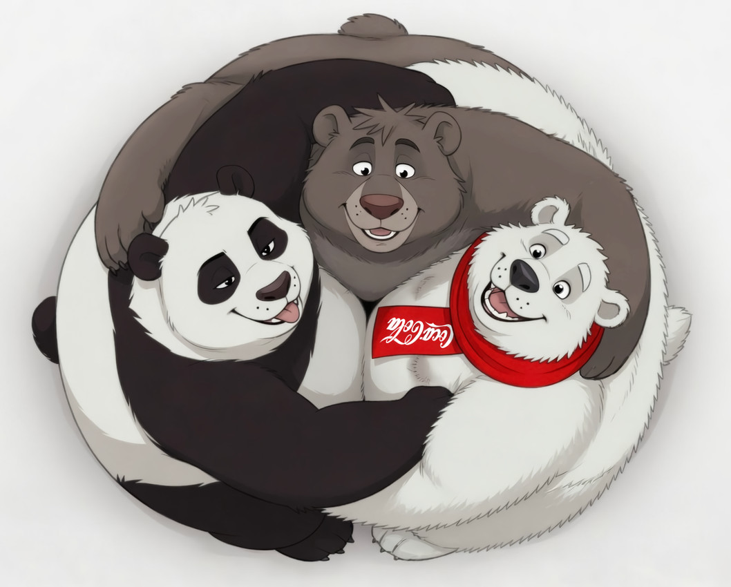 baloo, master po ping, and northern lights (dreamworks and etc) directed by anonymous director