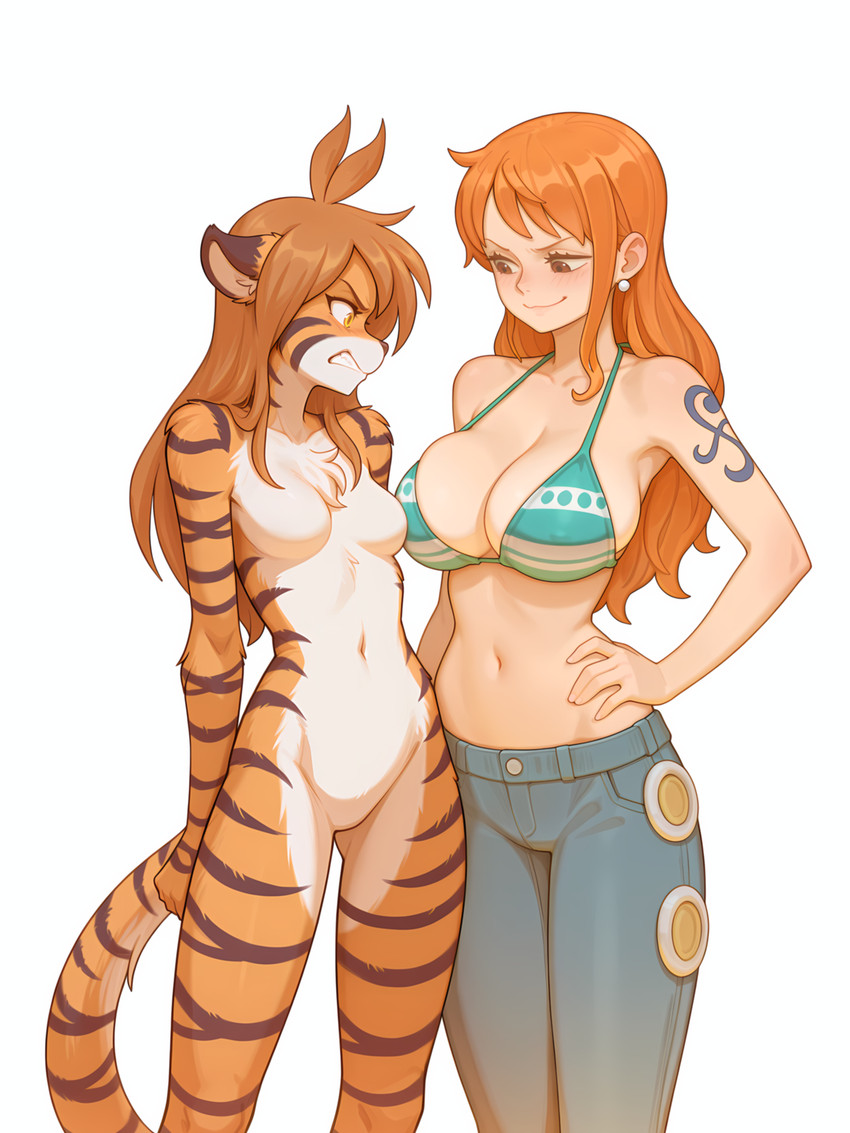 flora and nami (one piece and etc) directed by anontk