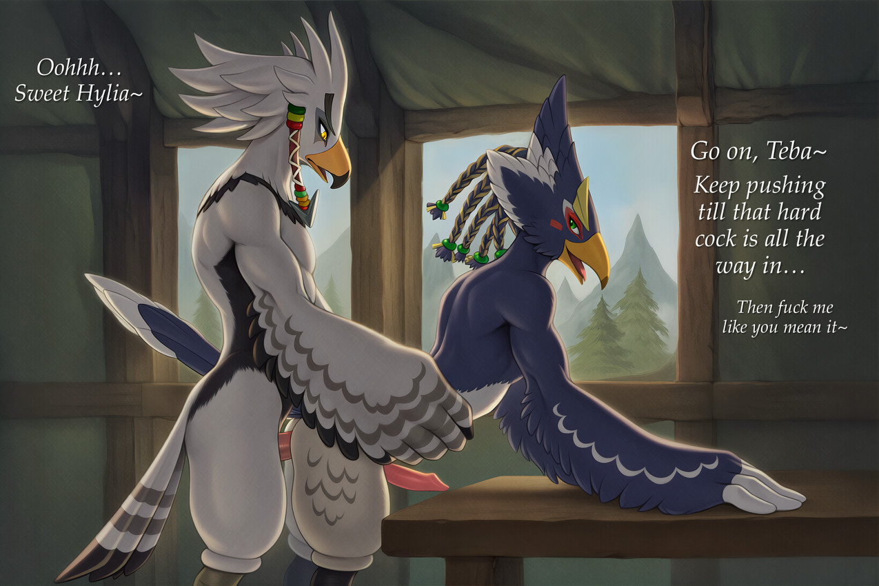 revali and teba (the legend of zelda and etc) directed by lightning7