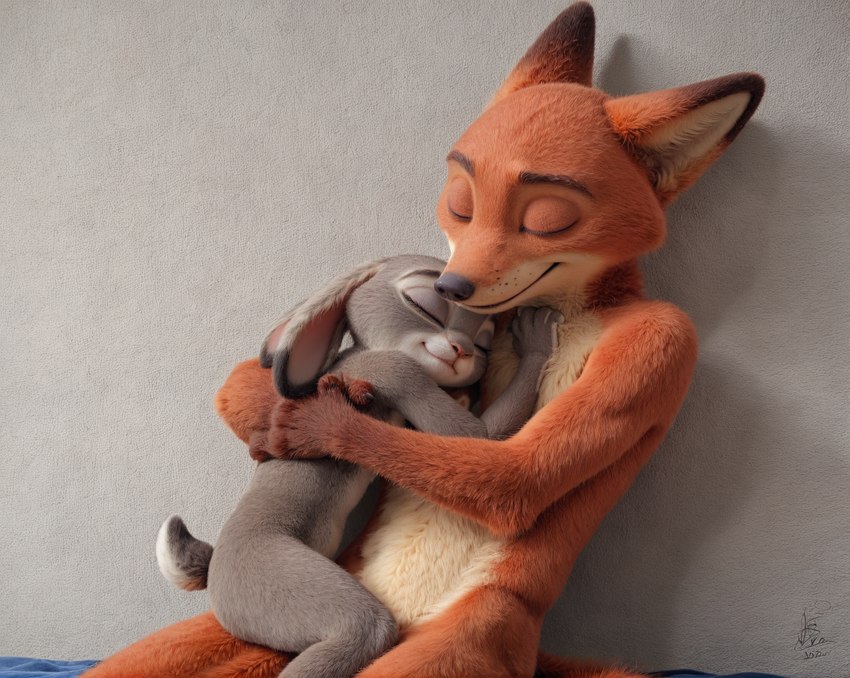 judy hopps and nick wilde (zootopia) directed by alucard (director)