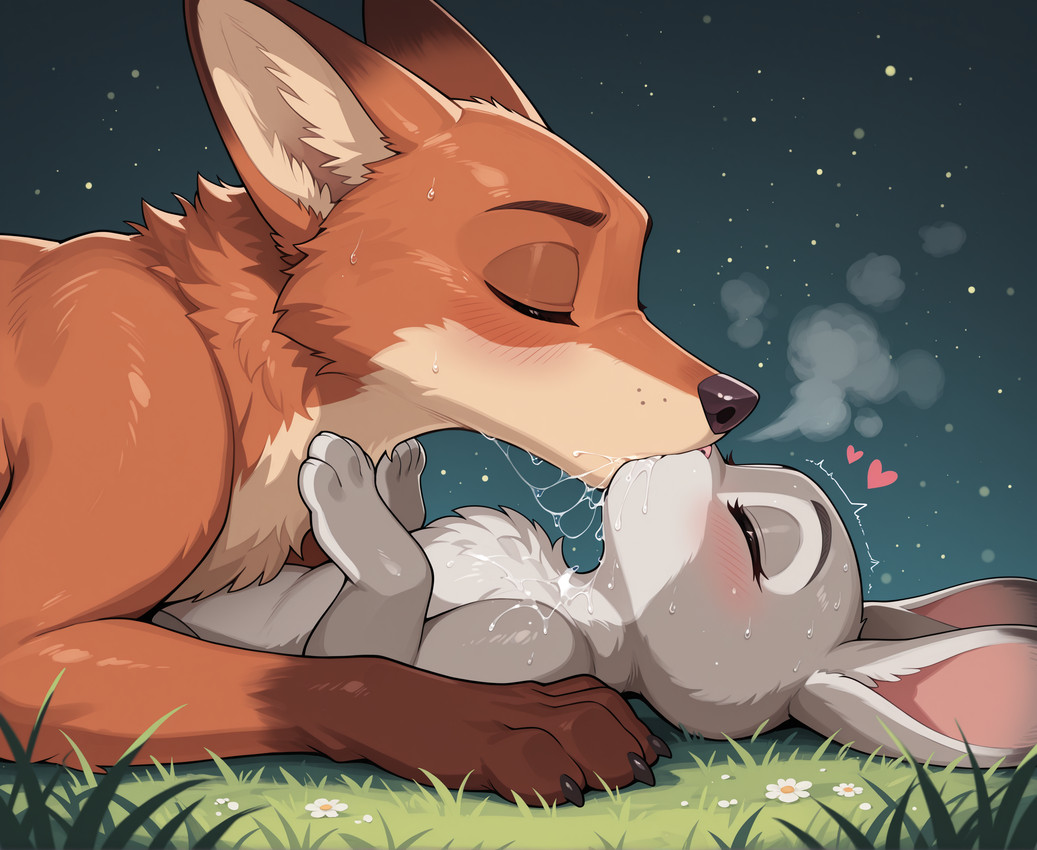 judy hopps and nick wilde (zootopia) directed by alucard (director)