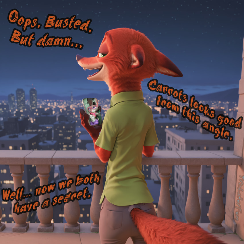 judy hopps and nick wilde (zootopia and etc) directed by tricksterfox