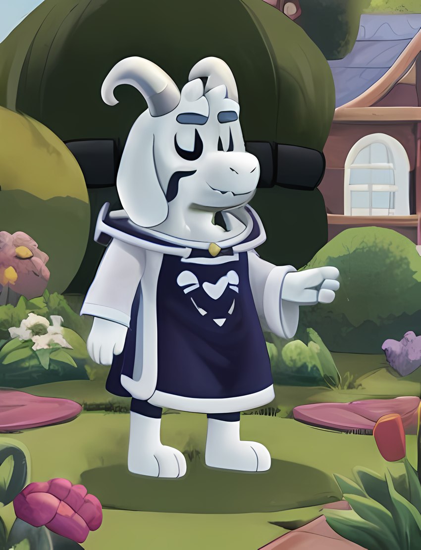 asriel dreemurr and asriel dreemurr directed by malachiteai