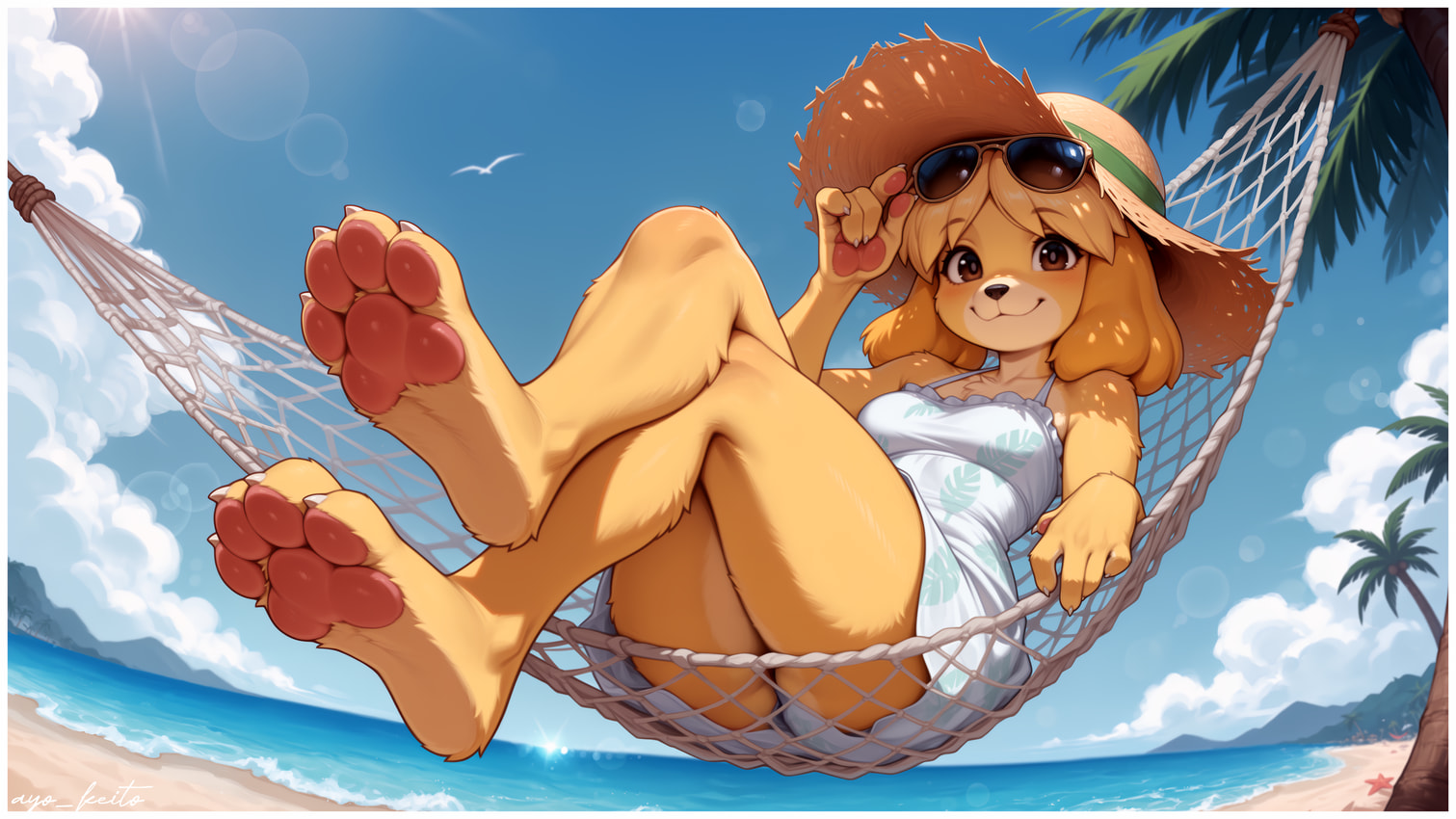 isabelle (animal crossing and etc) directed by ayo keito