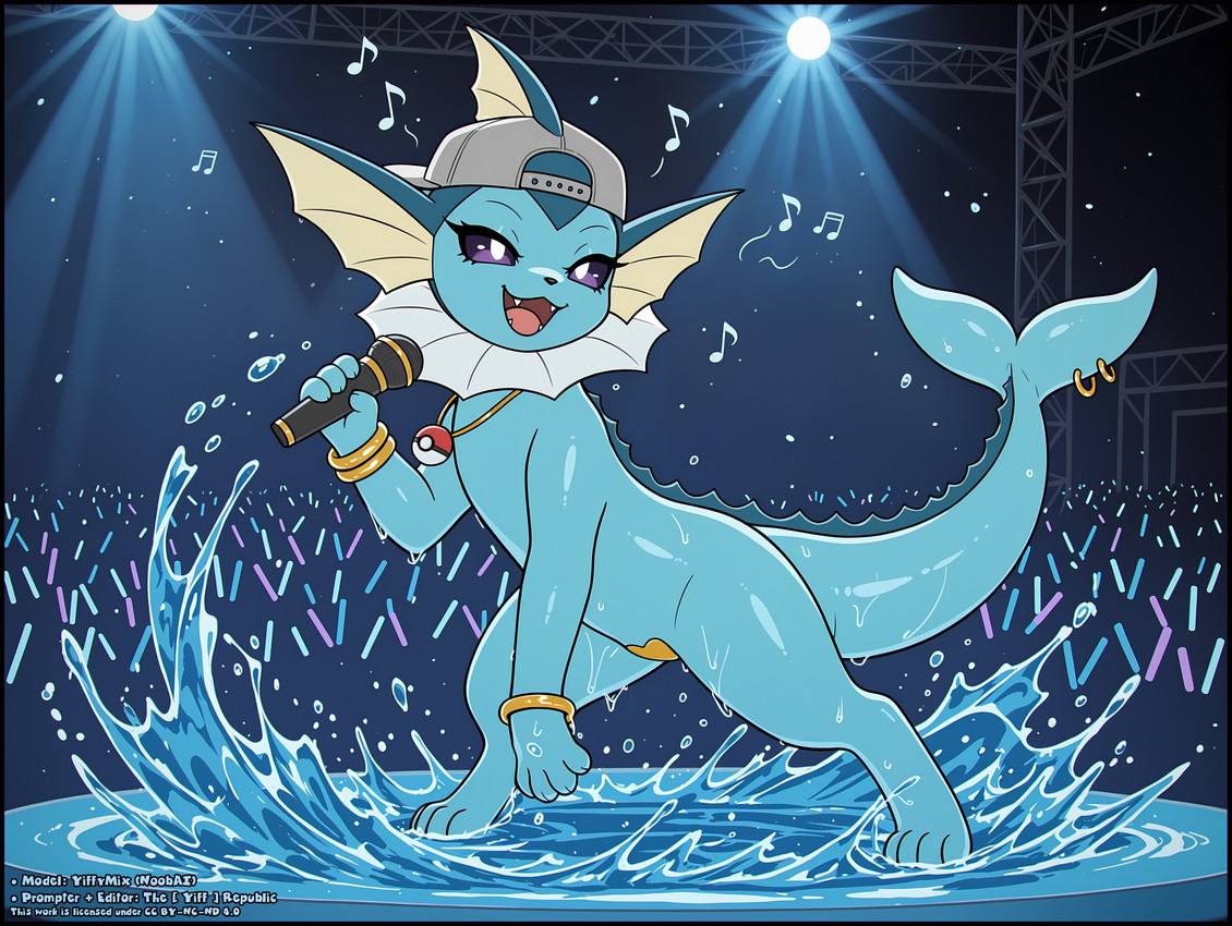 vaporeon rapper (nintendo and etc) directed by the yiff republic