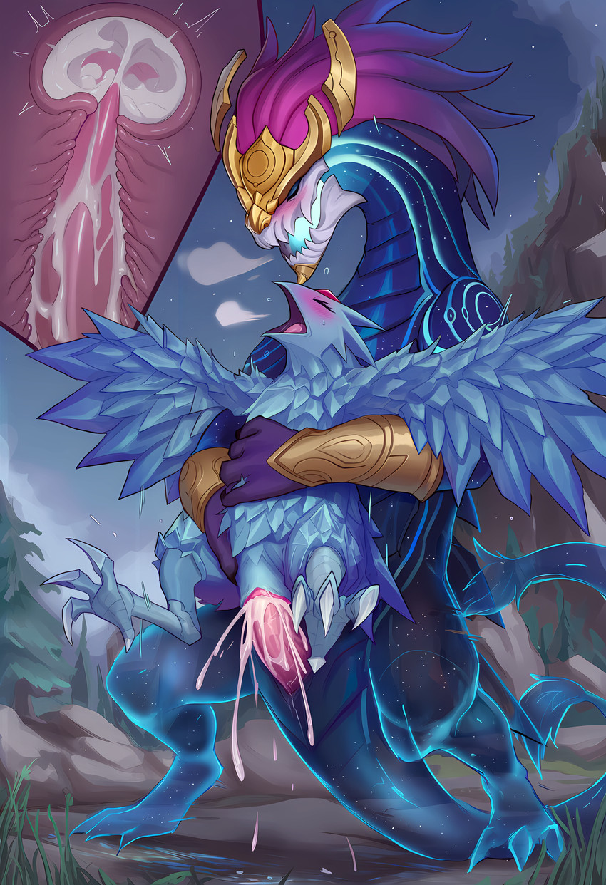 anivia and aurelion sol (league of legends and etc) directed by powerhead (director)