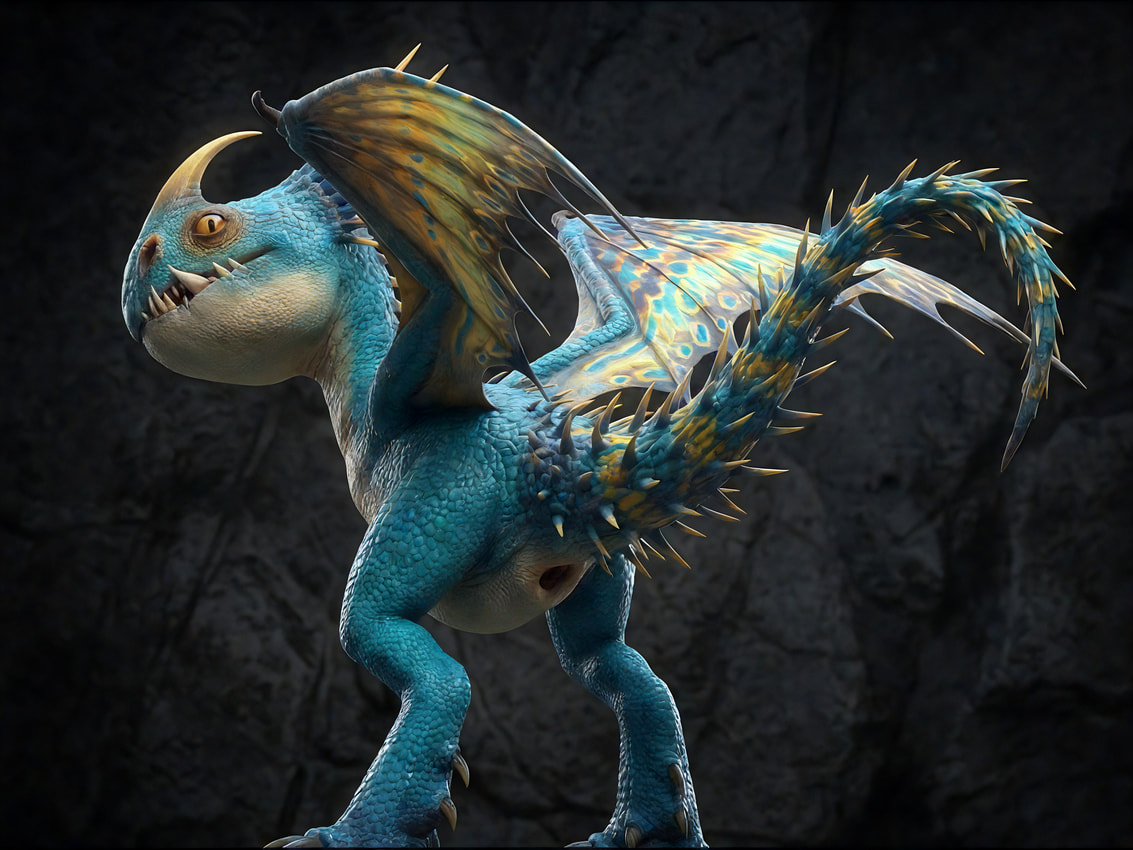 stormfly (how to train your dragon and etc) directed by eclipsetheorca