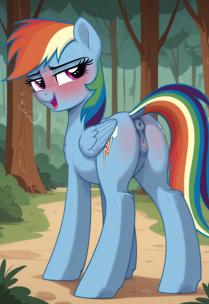 rainbow dash (friendship is magic and etc) directed by indianthro jones